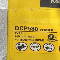 AS-IS DEWALT 20V MAX XR Cordless Brushless 3-1/4 in. Planer (Tool Only)