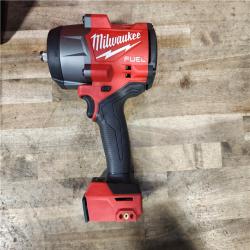 HOUSTON LOCATION - AS-IS Milwaukee M18 1/2 in. Cordless Brushless High Torque Impact Wrench Kit (Battery & Charger)
