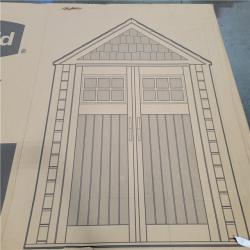 CALIFORNIA AS-IS RUBBERMAID BIG MAX SHED