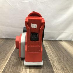 AS-IS Milwaukee M18 18V Lithium-Ion Cordless 3-1/4 in. Planer (Tool-Only)