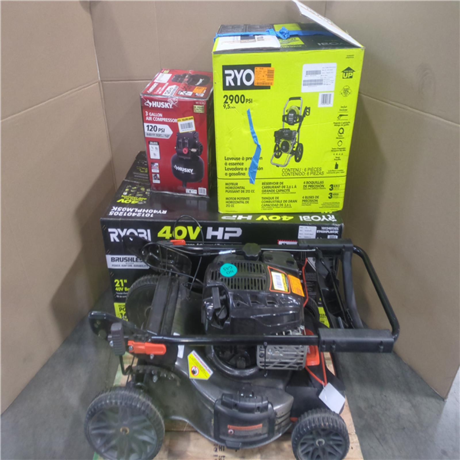 CALIFORNIA AS-IS OUTDOOR POWER EQUIPMENT