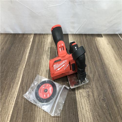 AS-IS Milwaukee  FUEL 12V Lithium-Ion Brushless Cordless 3 in. Cut Off Saw (Tool-Only)