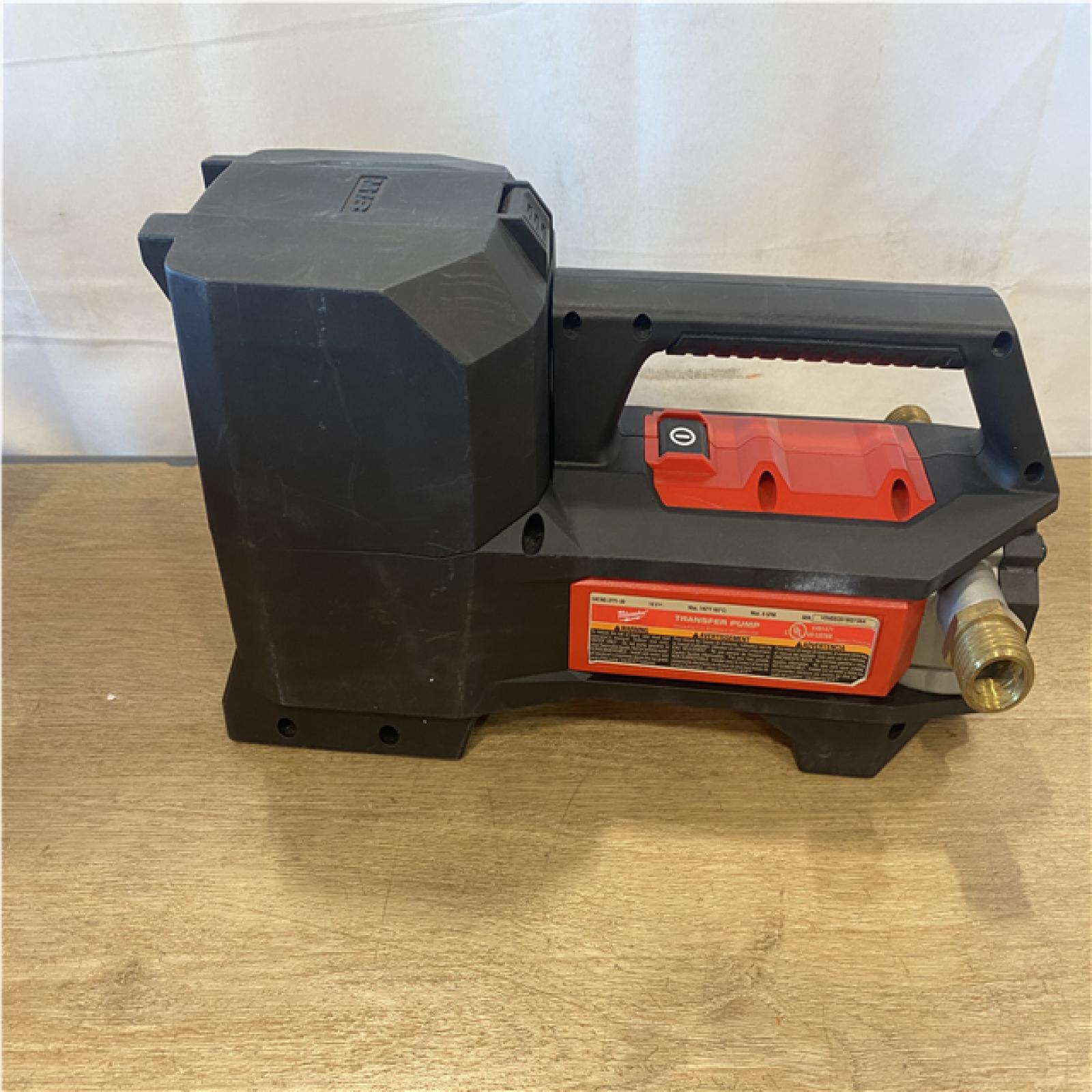 AS-IS Milwaukee 18-Volt 1/4 HP Lithium-Ion Cordless Transfer Pump (Tool Only)