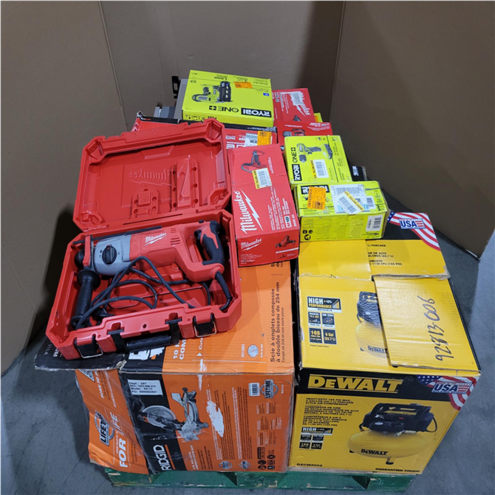 CALIFORNIA AS-IS TOOL PALLET