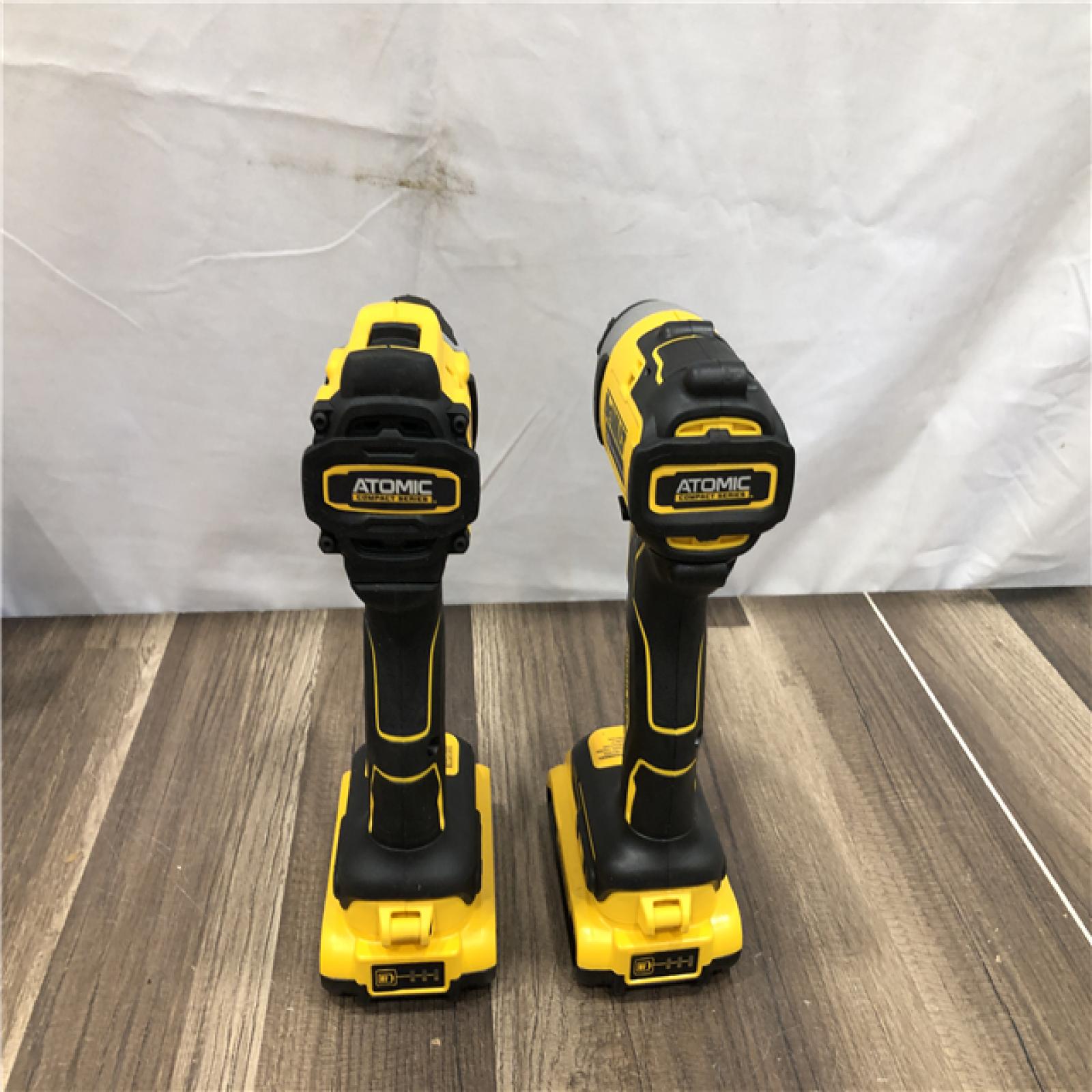 AS-IS DEWALT ATOMIC 20-Volt MAX Lithium-Ion Cordless Combo Kit