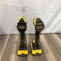 AS-IS DEWALT ATOMIC 20-Volt MAX Lithium-Ion Cordless Combo Kit
