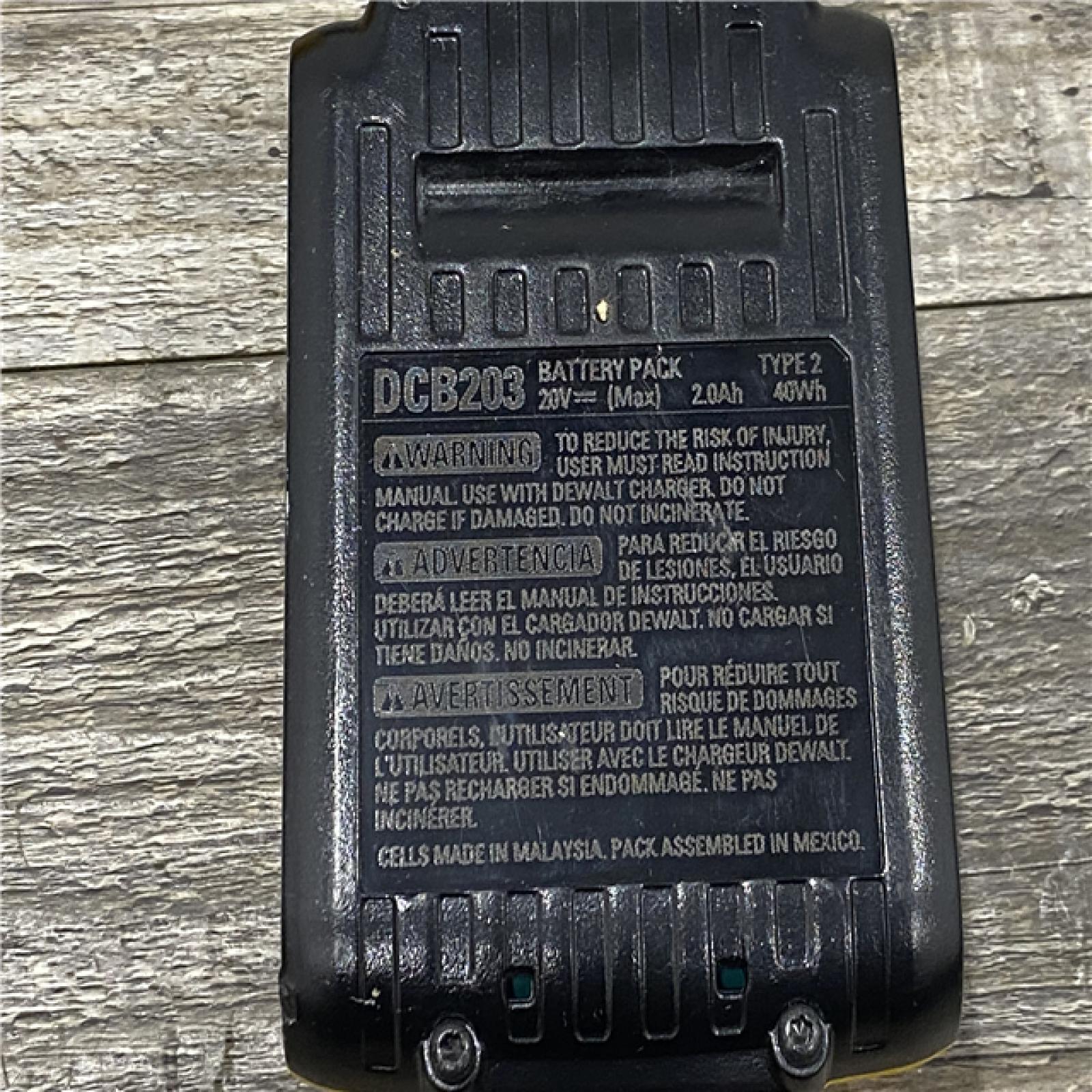 AS-IS DEWALT Atomic 20V Lithium-Ion Cordless Compact 1/2 in. Drill/Driver Kit