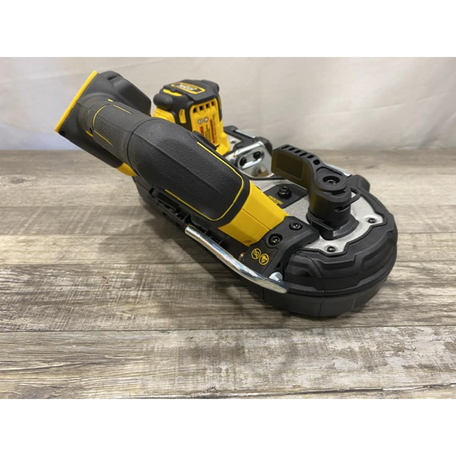 AS-IS DEWALT ATOMIC 20V MAX Cordless Brushless Compact 1-3/4 in. Bandsaw (Tool Only)