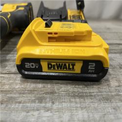AS-IS DEWALT Atomic 20V Max Lithium-Ion Brushless Cordless Compact 1/4 in. Impact Driver Kit