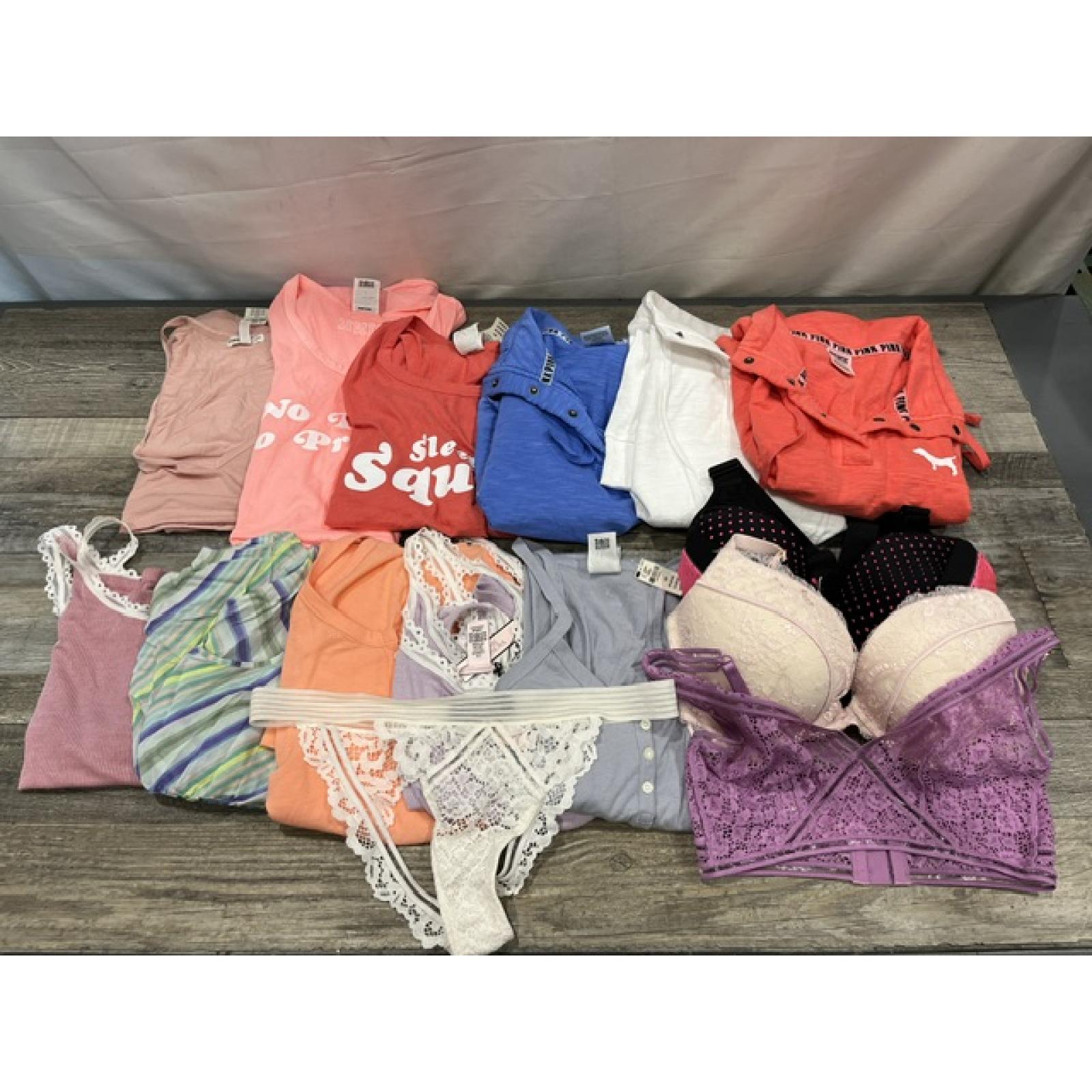 NEW - Victoria's Secret Women's Clothes Variety (Lot Of 15)