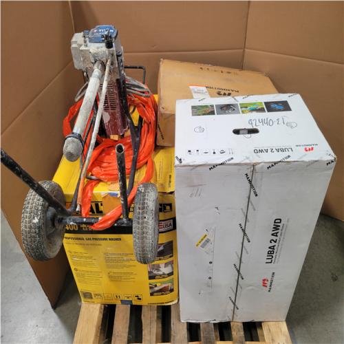 CALIFORNIA AS-IS OUTDOOR POWER EQUIPMENT