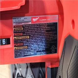 HOUSTON LOCATION - AS-IS (APPEARS LIKE NEW) Milwaukee  FUEL 18V Lithium-Ion Cordless Brushless 6-1/2 in. Plunge Cut Track Saw (Tool-Only)