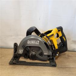 AS-IS- DEWALT FLEXVOLT 60V MAX Cordless Brushless 7-1/4 in. Wormdrive Style Circular Saw (Tool Only)