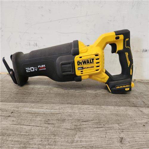 Phoenix Location AS-IS DEWALT 20V MAX Lithium Ion Cordless Brushless Reciprocating Saw with FLEXVOLT ADVANTAGE (Tool Only)
