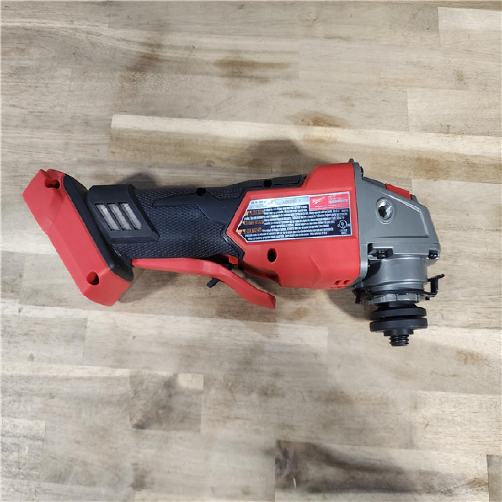 HOUSTON LOCATION - AS-IS Milwaukee 2880-20 M18 FUEL 18-Volt Lithium-Ion Brushless Cordless 4-1/2 in./5 in. Grinder W/Paddle Switch (Tool-Only)