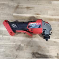 HOUSTON LOCATION - AS-IS Milwaukee 2880-20 M18 FUEL 18-Volt Lithium-Ion Brushless Cordless 4-1/2 in./5 in. Grinder W/Paddle Switch (Tool-Only)