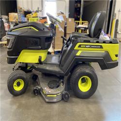 DALLAS LOCATION - 80V HP Brushless 46 in. Battery Electric Cordless Riding Lawn Tractor