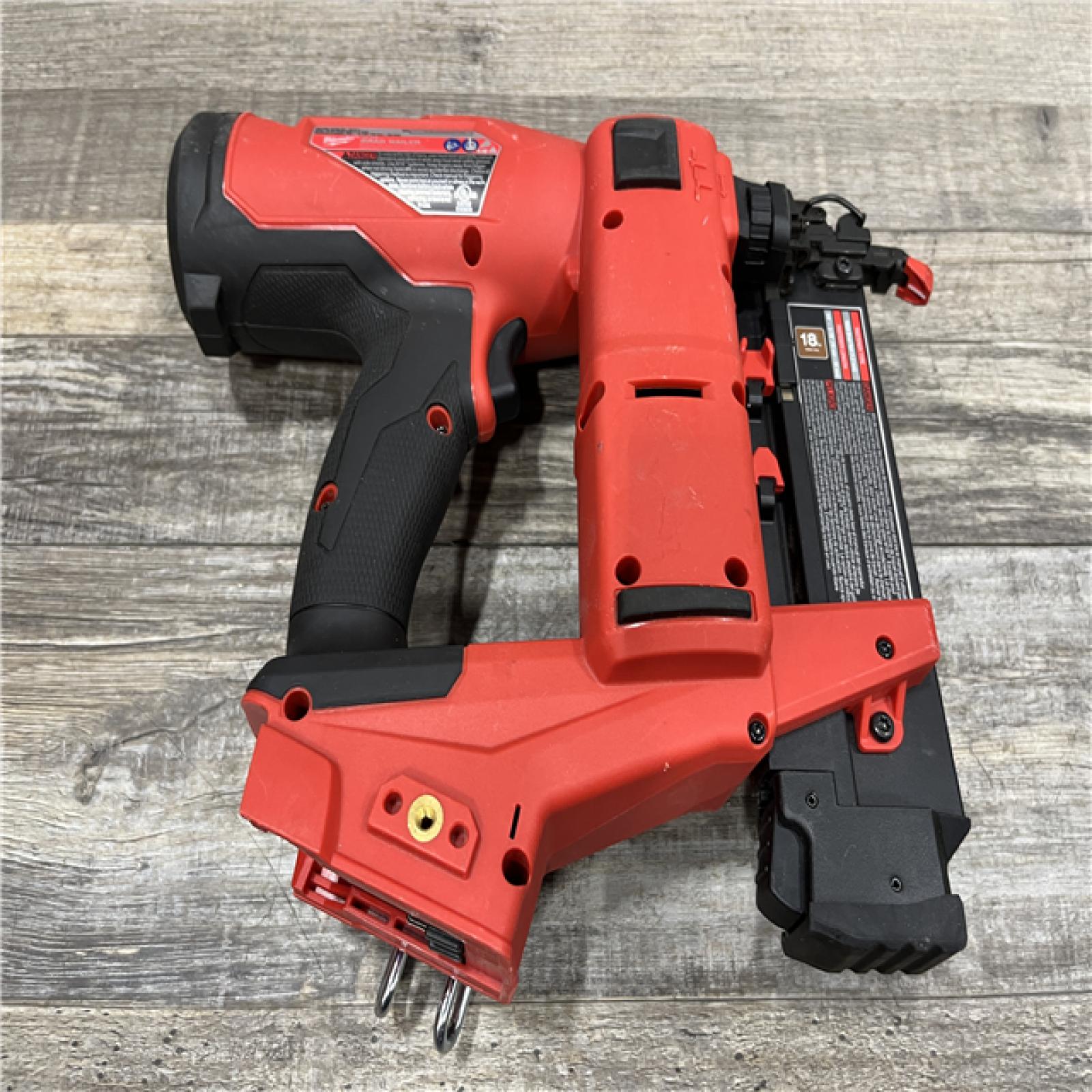 AS-IS Milwaukee FUEL 18-Volt Lithium-Ion Brushless Cordless Gen II 18-Gauge Brad Nailer (Tool-Only)