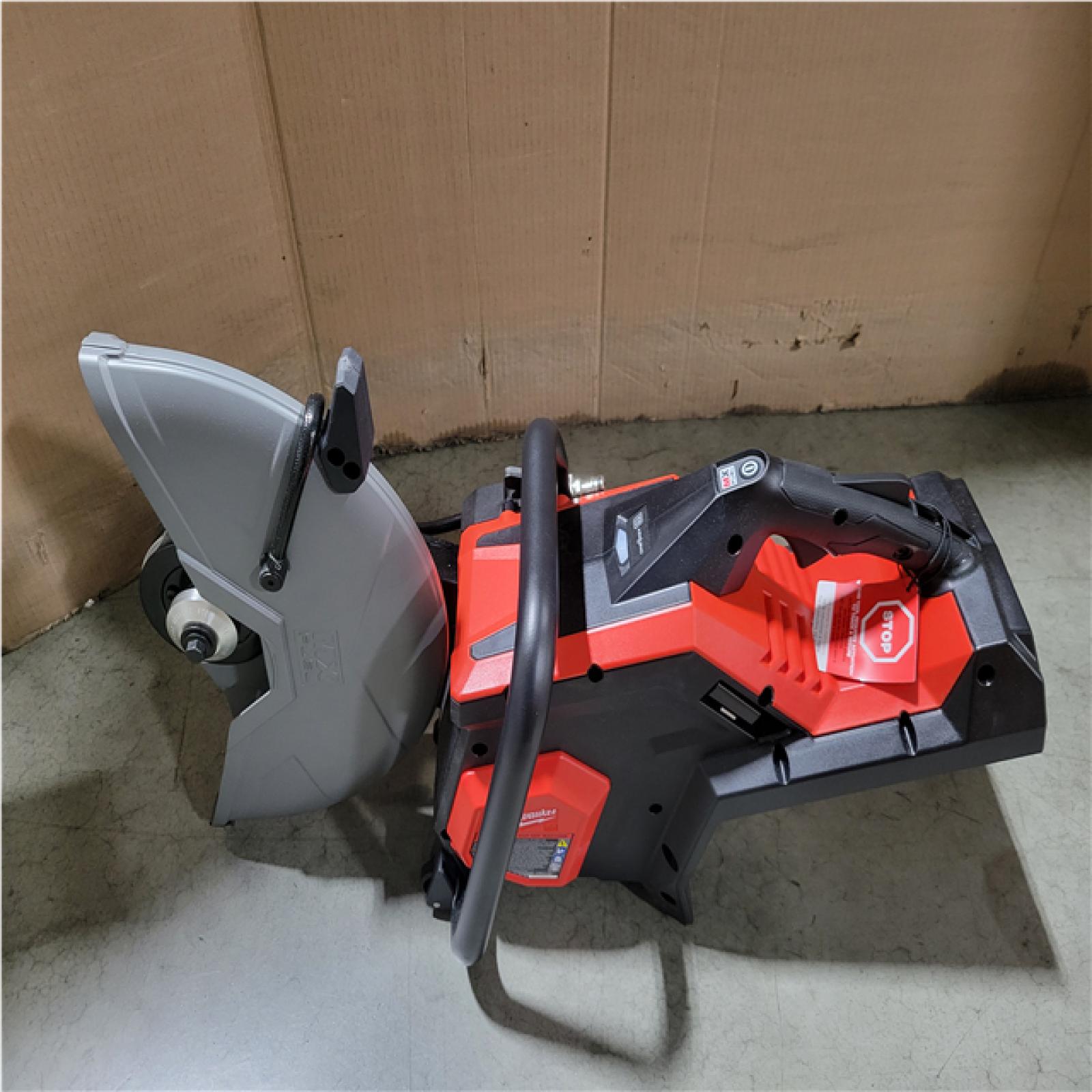 CALIFORNIA AS-IS MILWAUKEE MX FUEL 14 CUT-OFF SAW W/ RAPIDSTOP