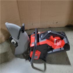 CALIFORNIA AS-IS MILWAUKEE MX FUEL 14 CUT-OFF SAW W/ RAPIDSTOP