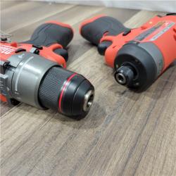 AS-IS MILWAUKEE M12 Fuel Combo Rotomartillo 1/2 Y Llave De Impacto1/4 Nueva Generacion
