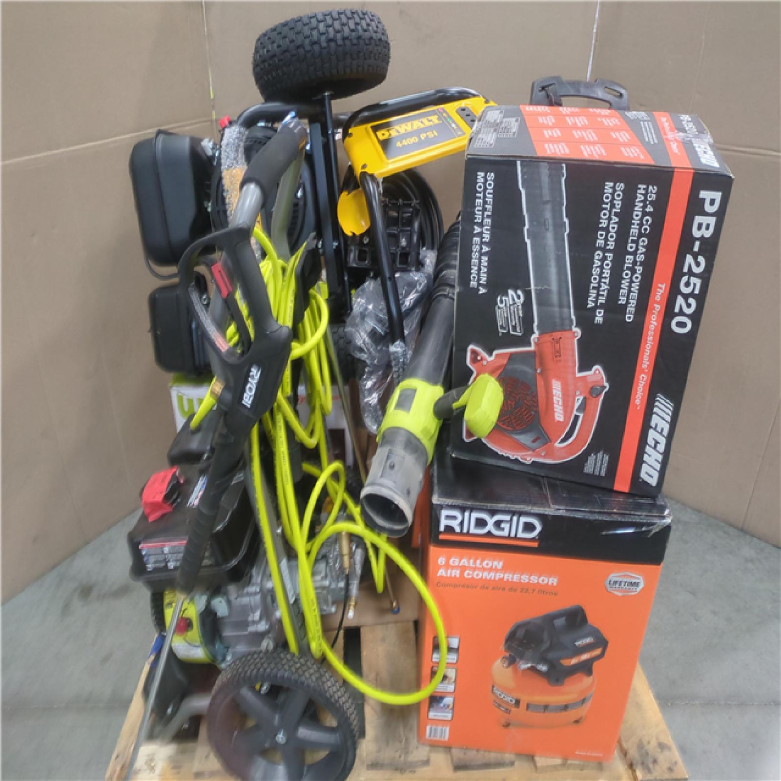 California AS-IS OUTDOOR POWER EQUIPMENT