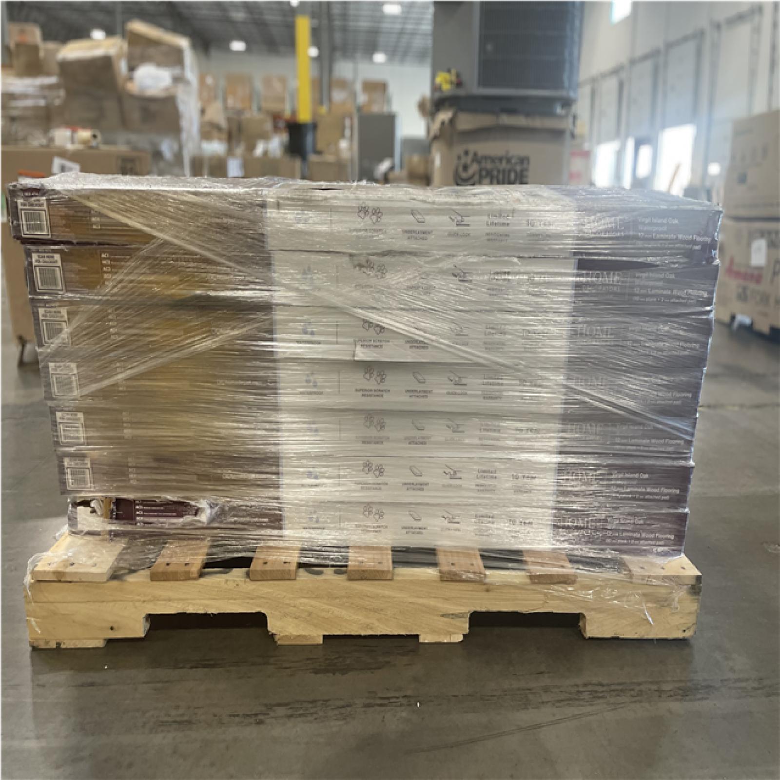 DALLAS LOCATION- HOME DECORATORS COLLECTION Virgil Island Oak Waterproof Flooring (21 UNITS)