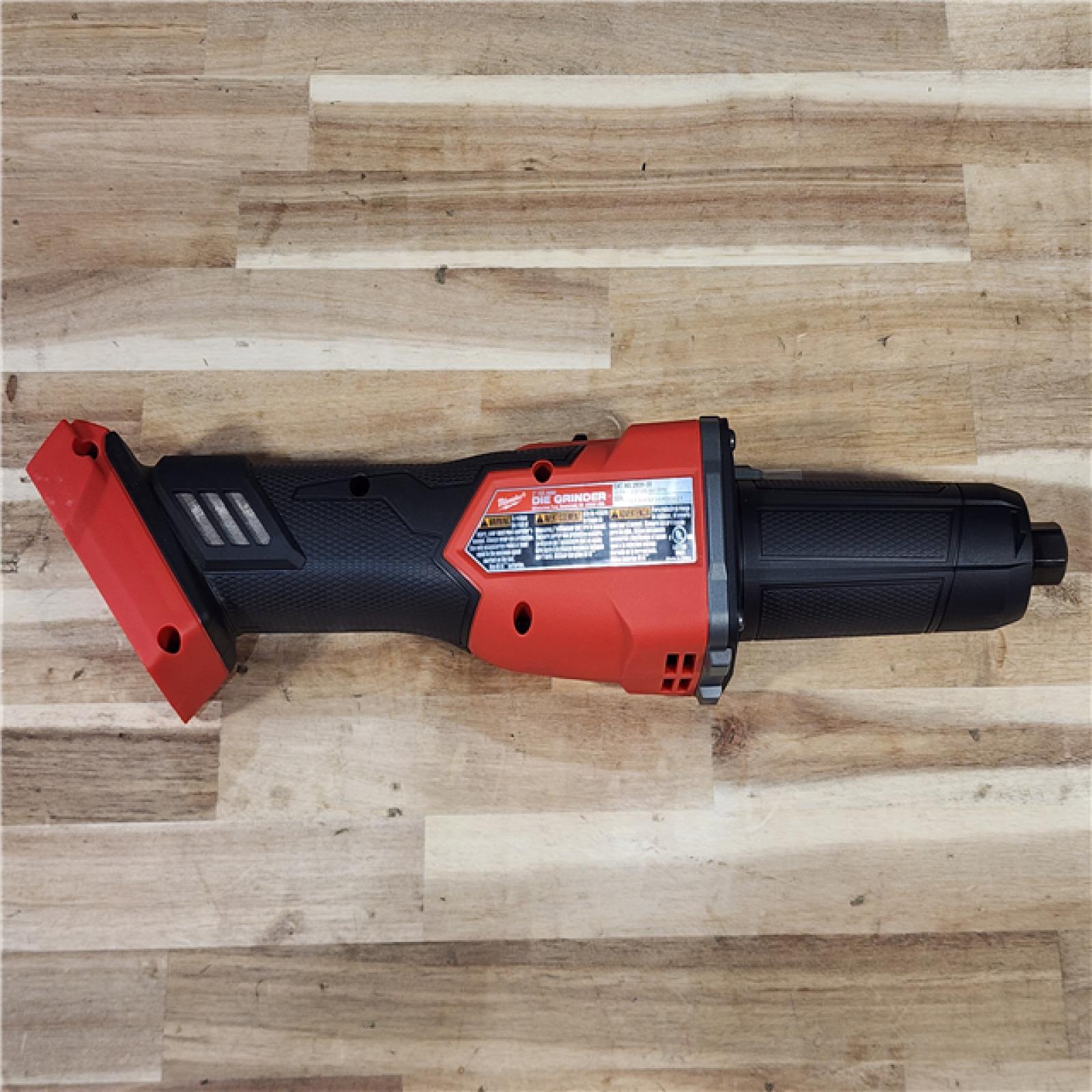 HOUSTON LOCATION - AS-IS (APPEARS LIKE NEW) Milwaukee M18 FUEL Cordless 1/4 Die Grinder (Tool Only)
