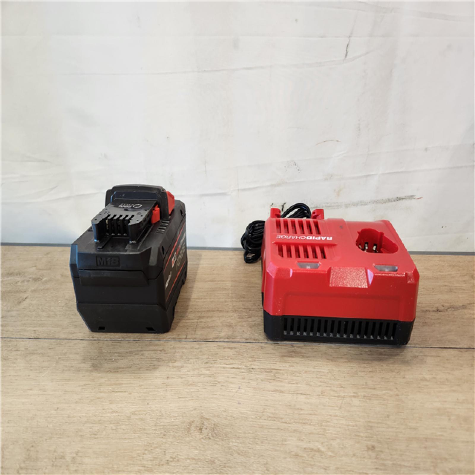 AS-IS- Milwaukee M18 18-Volt Lithium-Ion REDLITHIUM FORGE Starter Kit