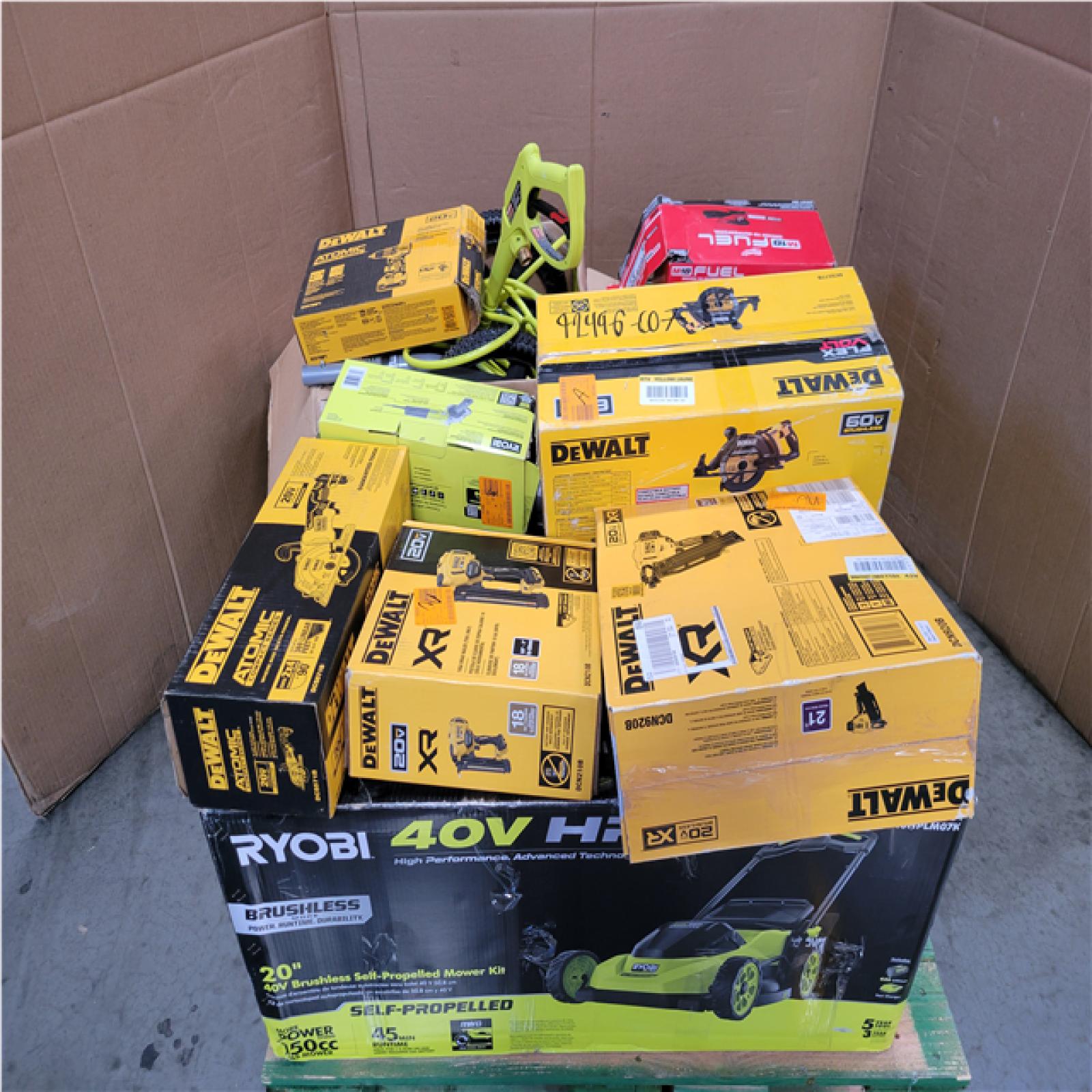 CALIFORNIA AS-IS TOOL PALLET