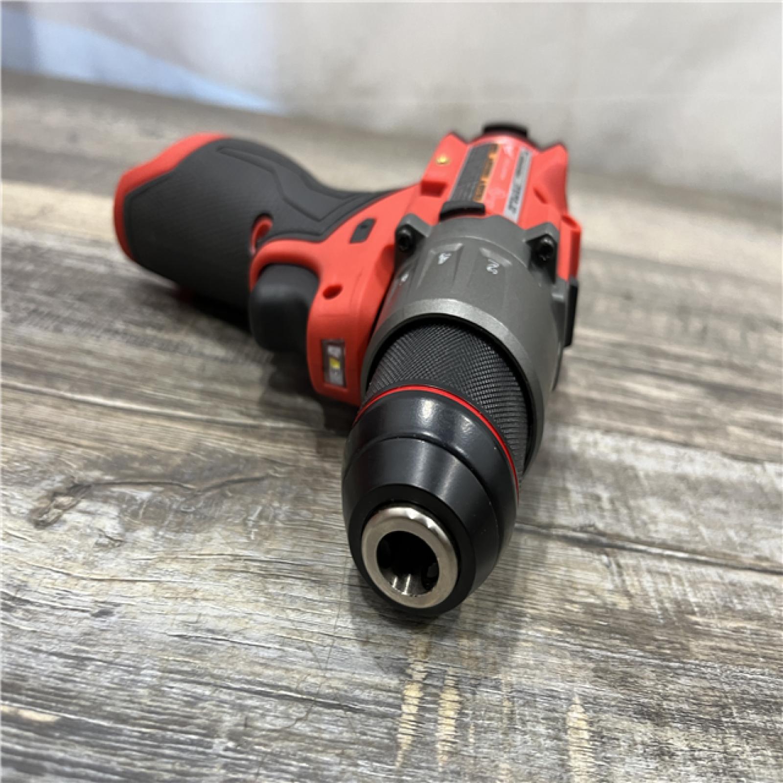AS-IS Milwaukee FUEL 12V Lithium-Ion Brushless Cordless 1/2 in. Drill Driver (Tool-Only)