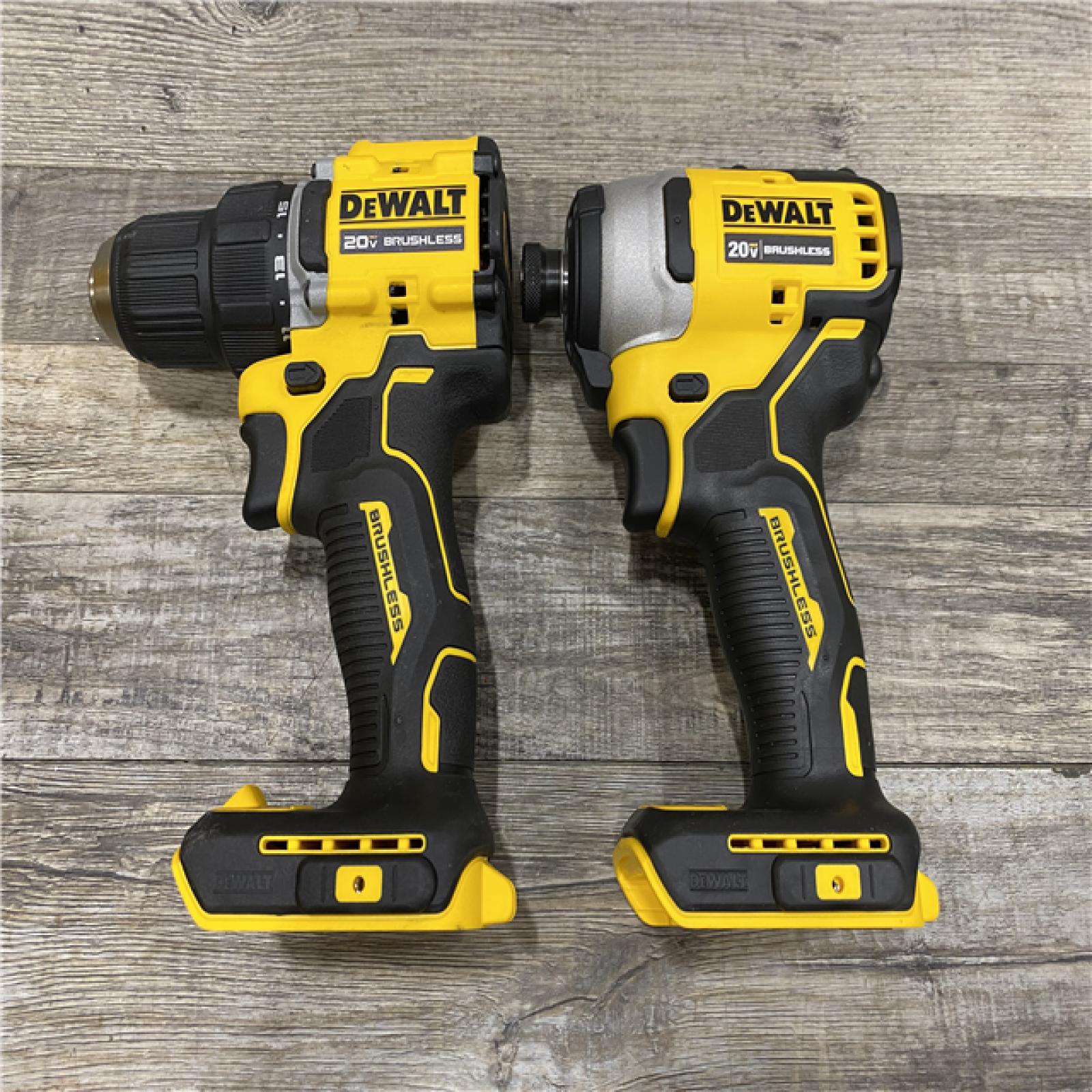 AS-IS DEWALT ATOMIC 20-Volt MAX Lithium-Ion Cordless Combo Kit