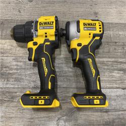 AS-IS DEWALT ATOMIC 20-Volt MAX Lithium-Ion Cordless Combo Kit