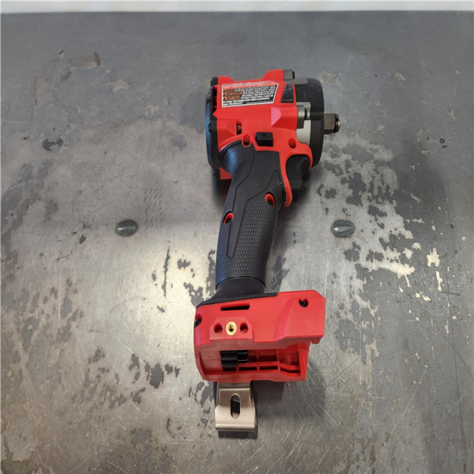 AS-IS- Milwaukee M18 18V Fuel 1/2 Compact Impact Wrench with Friction Ring (Tool-Only)