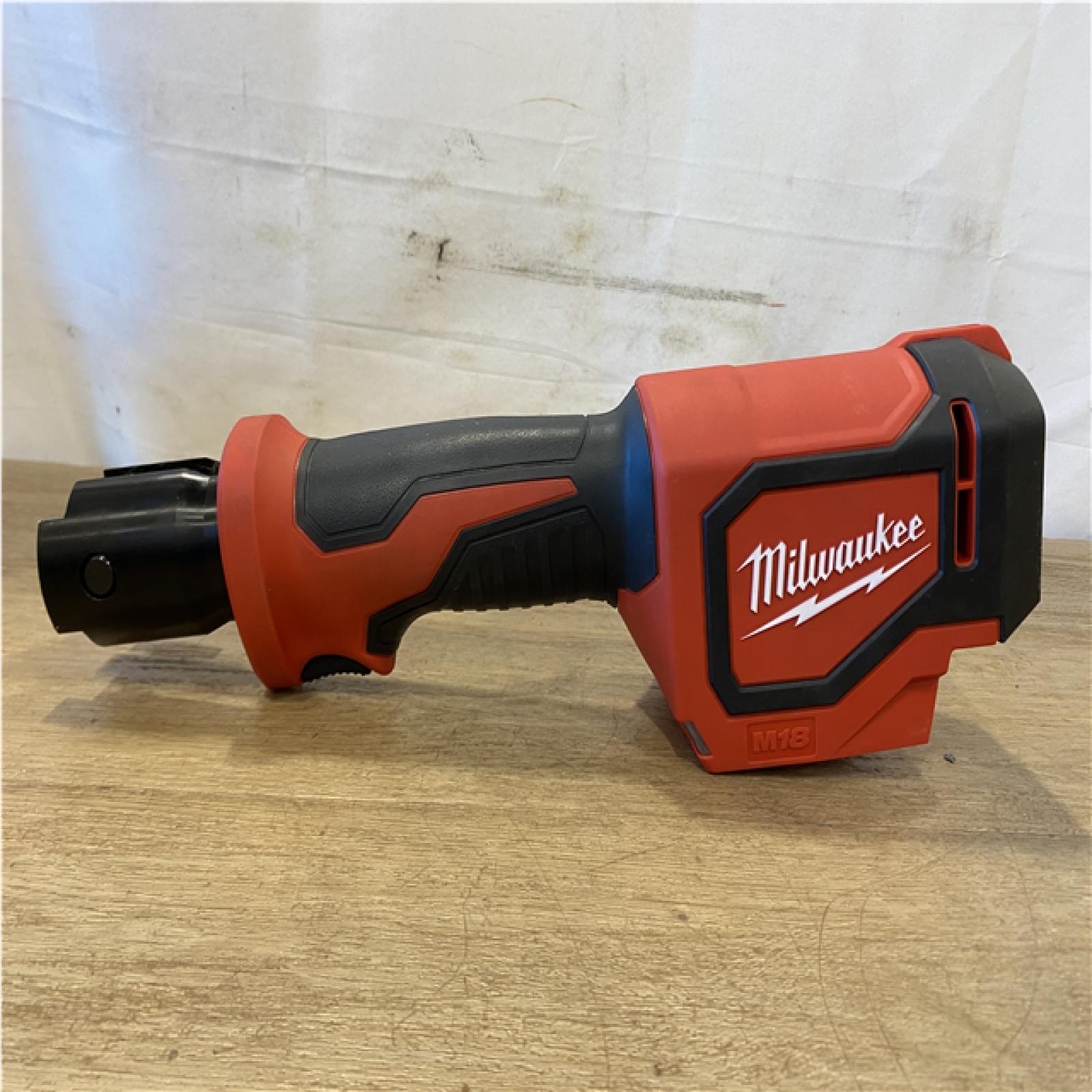 AS-IS Milwaukee 18V Lithium-Ion Cordless Short Throw Press Tool with 3 PEX Crimp Jaws Kit