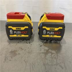 AS-IS - DEWALT FLEXVOLT 20-Volt/60-Volt MAX Lithium-Ion 6.0Ah Battery Pack (2-Pack)