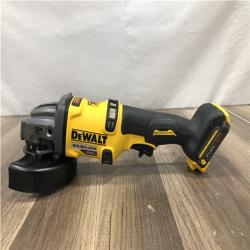 AS-IS DEWALT FLEXVOLT 60V MAX Cordless Brushless 4.5 in. to 6 in. Small Angle Grinder with Kickback Brake (Tool Only)