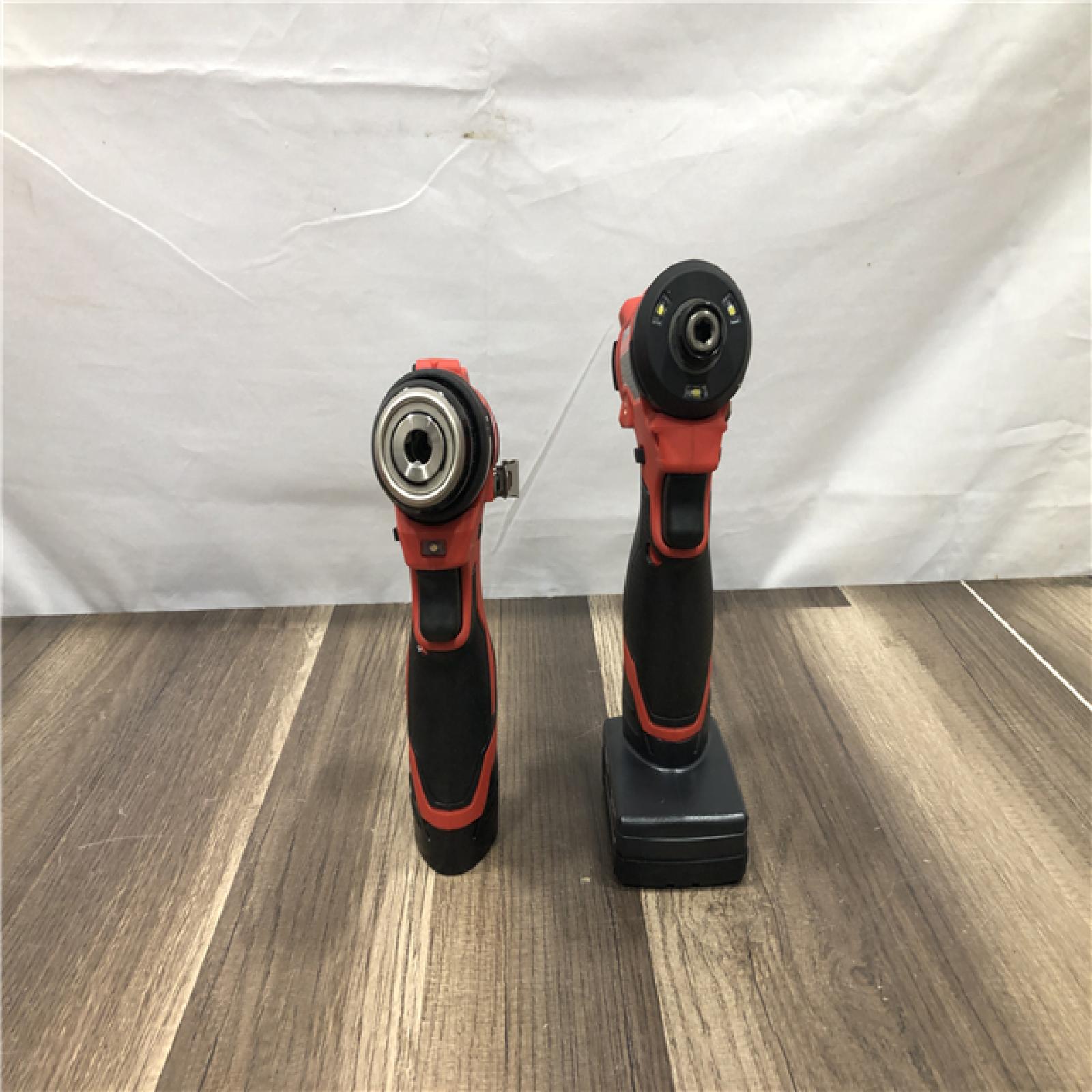 AS-IS Milwaukee  FUEL 12-Volt Lithium-Ion Brushless Cordless Hammer Drill and Impact Driver Combo Kit