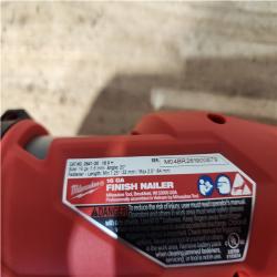 Houston Location AS-IS Milwaukee FUEL 18-Volt Lithium-Ion Brushless Cordless Gen II 16-Gauge Angled Finish Nailer (Tool-Only)