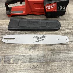 AS-IS Milwaukee FUEL 16 in. 18V Lithium-Ion Brushless Battery Chainsaw Kit