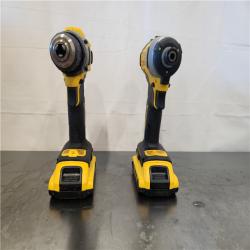 AS-IS- DEWALT ATOMIC 20-Volt MAX Lithium-Ion Cordless Combo Kit