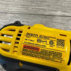 AS-IS DEWALT 20V MAX Cordless 1/2 in. Drill/Driver Kit