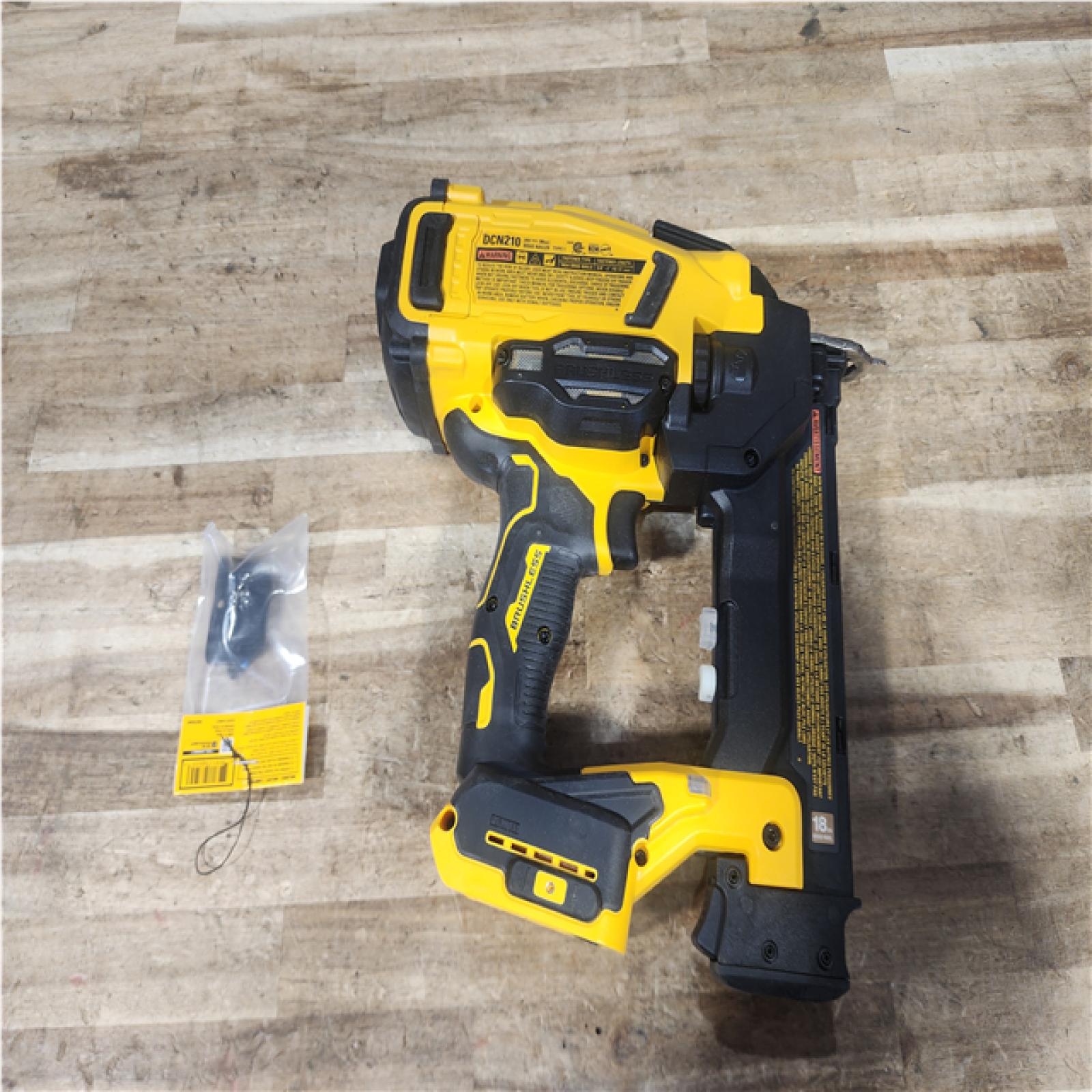 Houston Location AS-IS DEWALT 20V MAX XR 18 Gauge Cordless Brad Nailer (Tool Only)