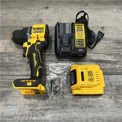 AS-IS DEWALT Atomic 20V Lithium-Ion Cordless Compact 1/2 in. Drill/Driver Kit