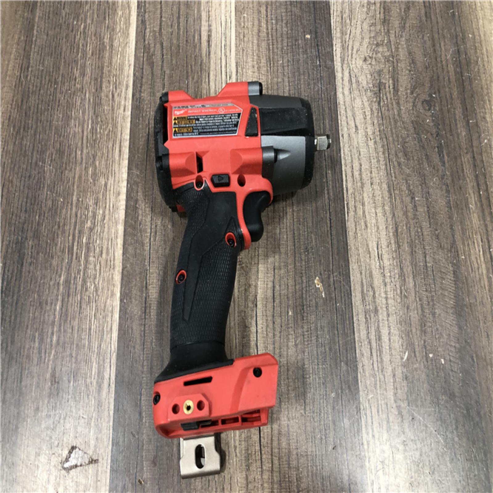 AS-IS  Milwaukee FUEL GEN-2 18V Lithium-Ion Mid Torque Brushless Cordless 3/8 in. Impact Wrench with Friction Ring (Tool-Only)