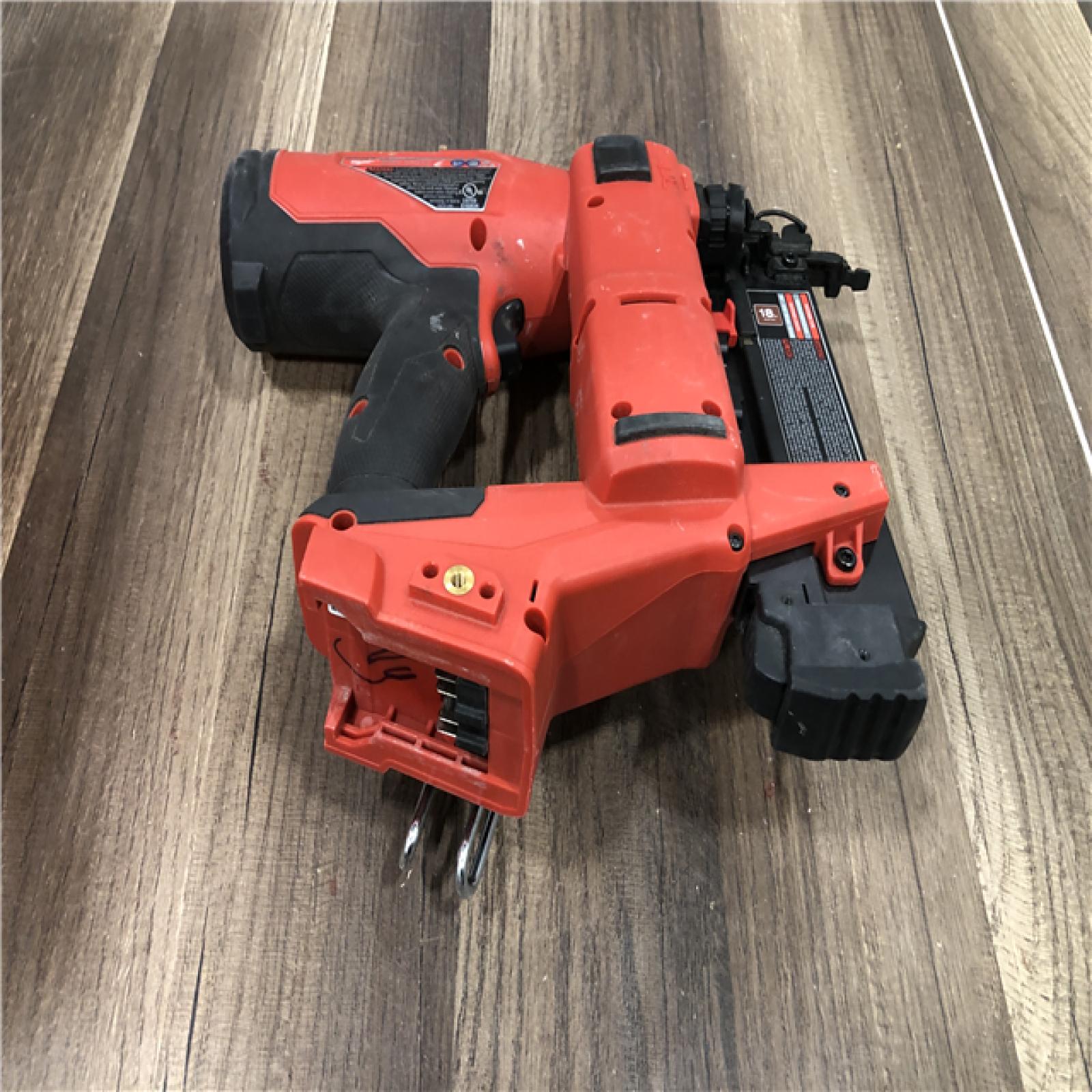 AS-IS Milwaukee FUEL 18-Volt Lithium-Ion Brushless Cordless Gen II 18-Gauge Brad Nailer (Tool-Only)