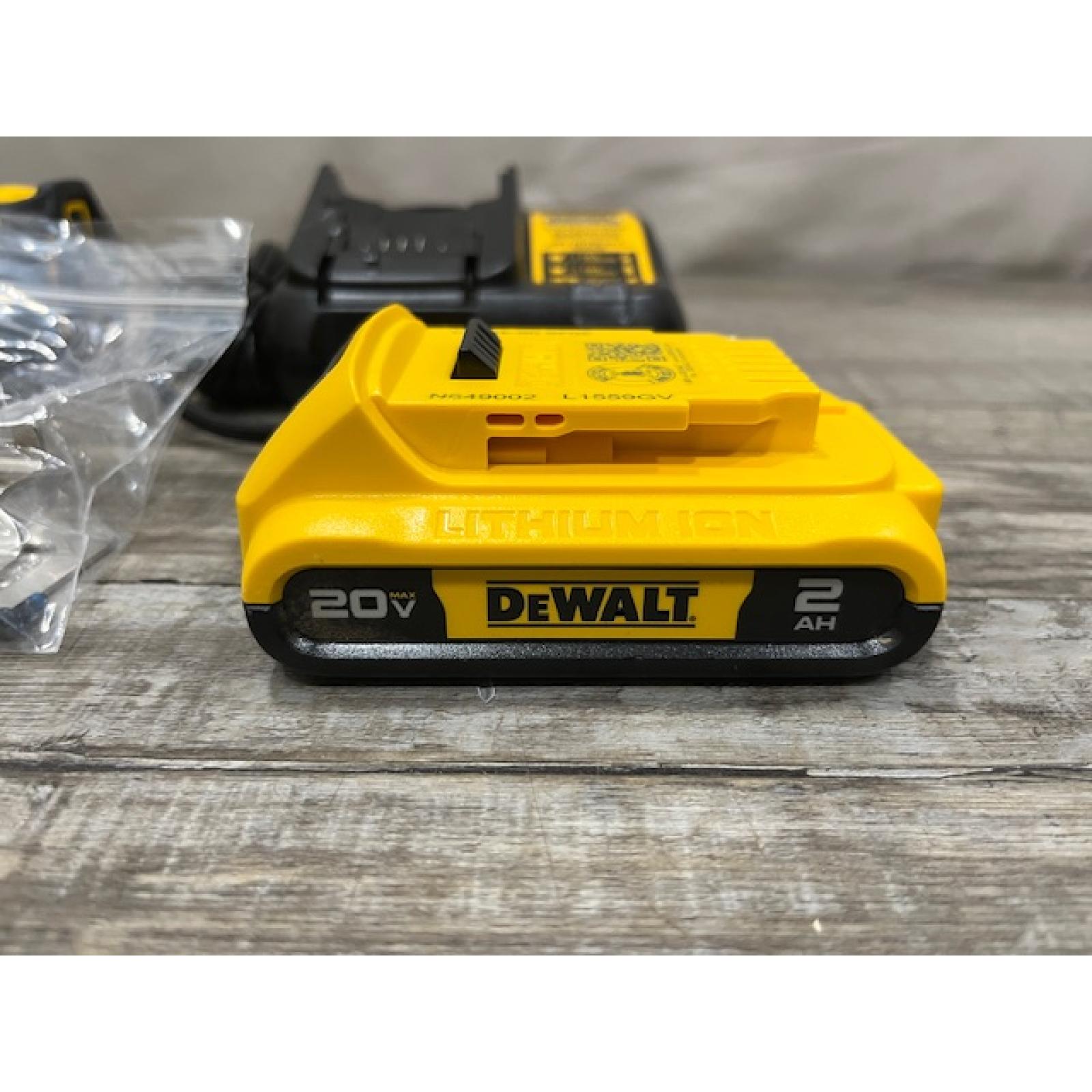 AS-IS DEWALT Atomic 20V Max Lithium-Ion Brushless Cordless Compact 1/4 in. Impact Driver Kit