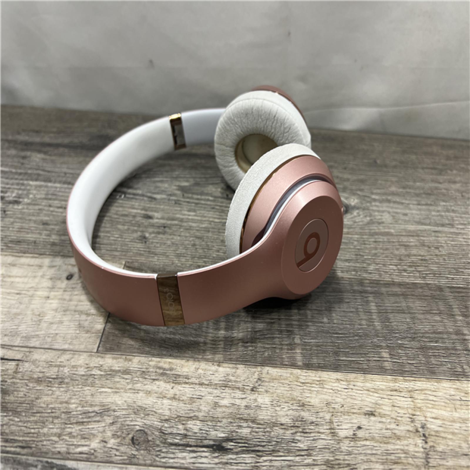 AS-IS Beats Solo3 Wireless On-Ear Headphones - Rose Gold