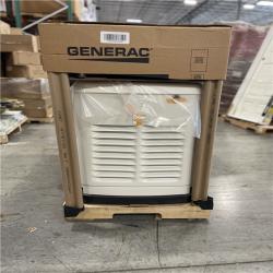 DALLAS LOCATION- GENERAC 22kW - Dual Fuel Air- Cooled Whole House Home Standby Generator With Transfer Switch