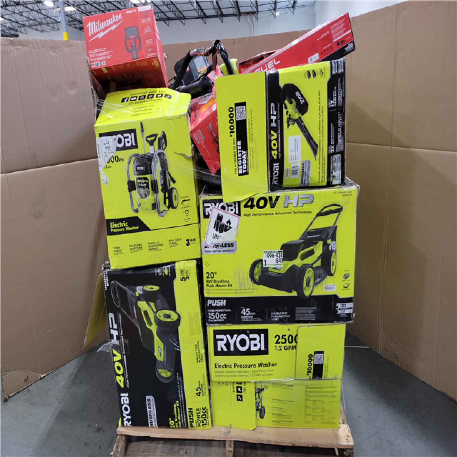 CALIFORNIA AS-IS TOOL PALLET